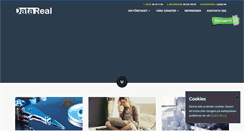 Desktop Screenshot of datareal.se