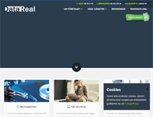 Tablet Screenshot of datareal.se